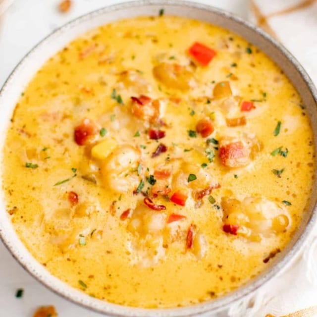 23. Shrimp Corn Soup.