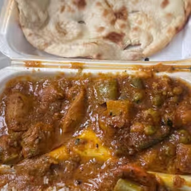 Chicken Curry Box.