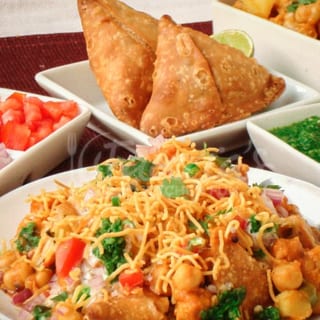 15. Samosa Chaat