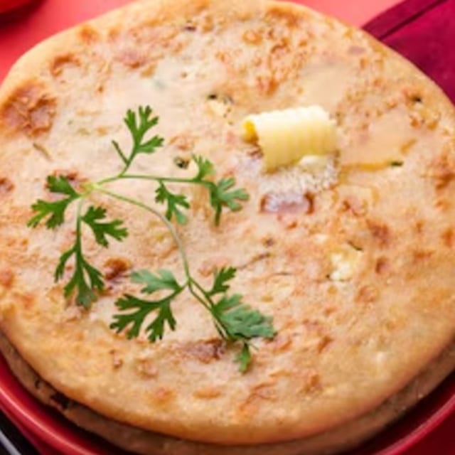 124. Aloo Paratha.