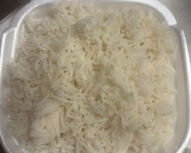 Plain Basmati Rice.